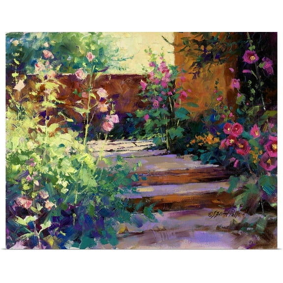 Great BIG Canvas | "Summer Path" Art Print - 20x16