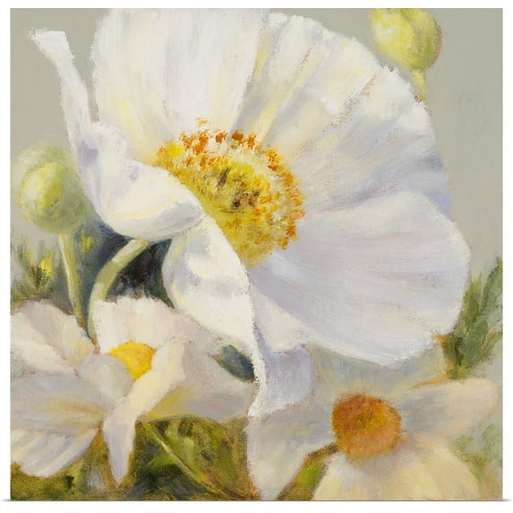Great BIG Canvas | "Sunbeam Flowers I" Art Print - 24x24