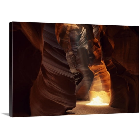 Great BIG Canvas | "Sunbeam In Antelope Canyon" Canvas Wall Art - 30x20
