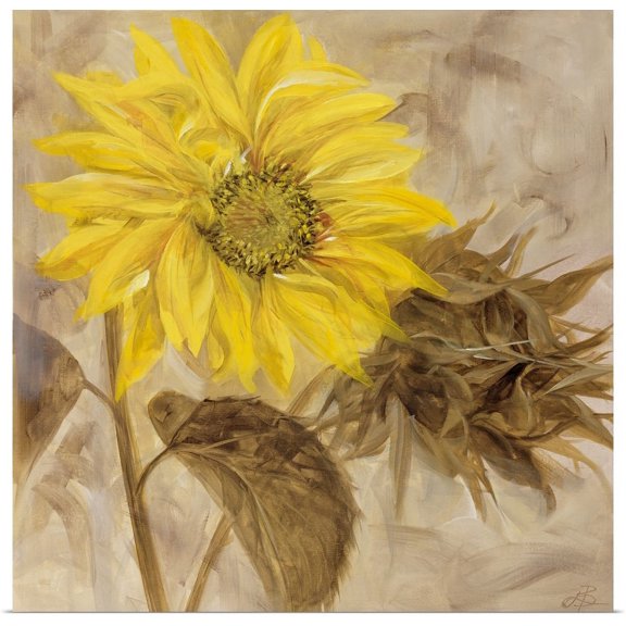 Great BIG Canvas | "Sunflower I" Art Print - 30x30