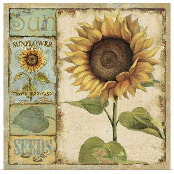 Great BIG Canvas | "Sunny Day I" Art Print - 24x24