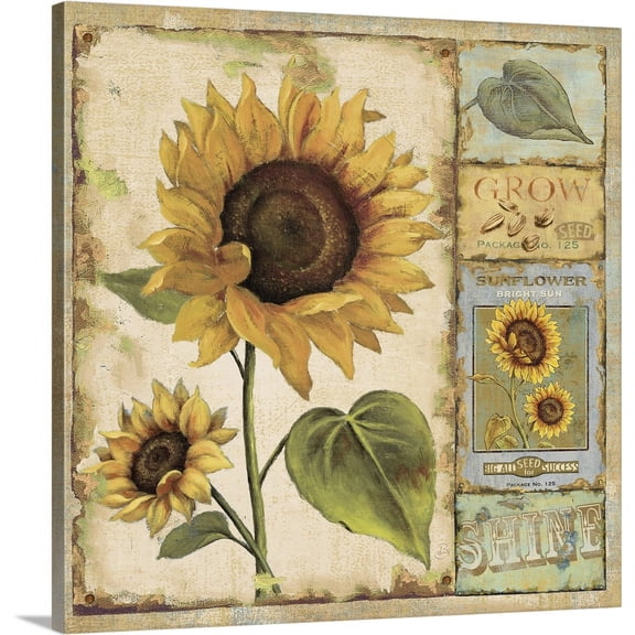 Great BIG Canvas | "Sunny Day II" Canvas Wall Art - 24x24