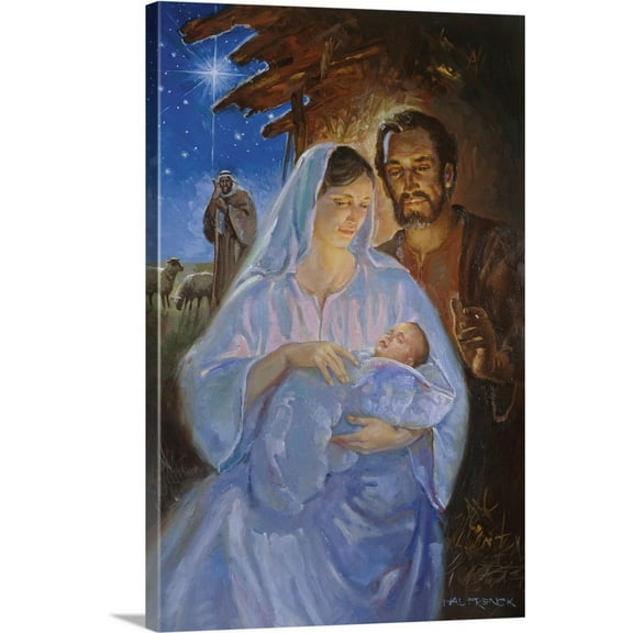 Great BIG Canvas | "The Holy Family" Canvas Wall Art - 16x24