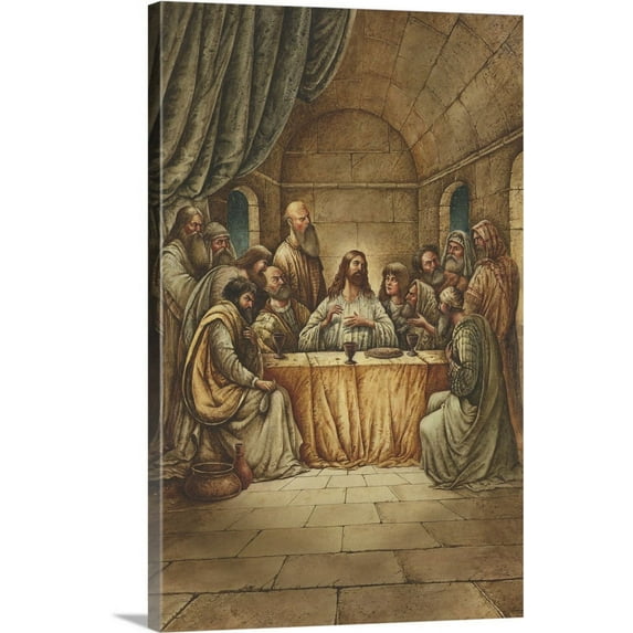 Great BIG Canvas | "The Last Supper" Canvas Wall Art - 32x48