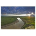 thumbnail image 1 of Great BIG Canvas | "The Little Missouri River, Theodore Roosevelt National Park, North Dakota" Art Print - 36x24, 1 of 4