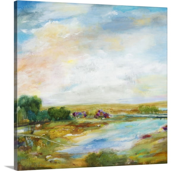 Great BIG Canvas | "The Long View" Canvas Wall Art - 30x30