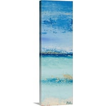 Great BIG Canvas | "The Sea Panel I" Canvas Wall Art - 20x60