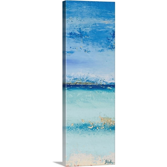 Great BIG Canvas | "The Sea Panel I" Canvas Wall Art - 20x60