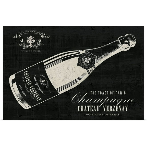 Great BIG Canvas | "The Toast of Paris" Art Print - 24x16