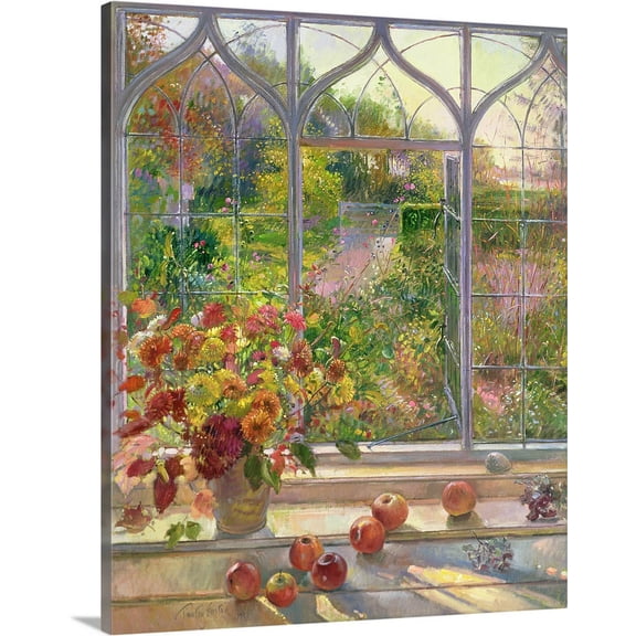 Great BIG Canvas | Timothy Easton Premium Thick-Wrap Canvas entitled Autumn Windows, 1993
