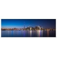 thumbnail image 1 of Great BIG Canvas | "Toronto City Skyline with CN Tower, at Night" Art Print - 60x20, 1 of 4