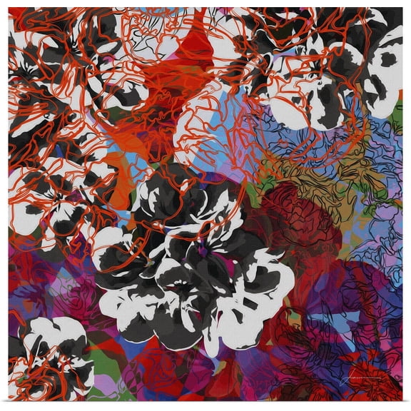 Great BIG Canvas | "Trace Elements III" Art Print - 24x24