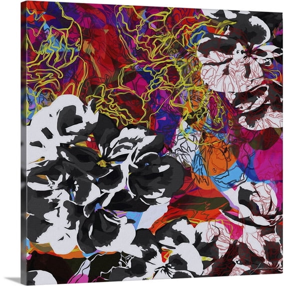 Great BIG Canvas | "Trace Elements IV" Canvas Wall Art - 24x24