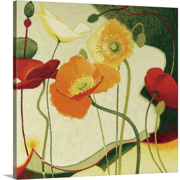 Great BIG Canvas | "Tres Vigne V" Canvas Wall Art - 30x30