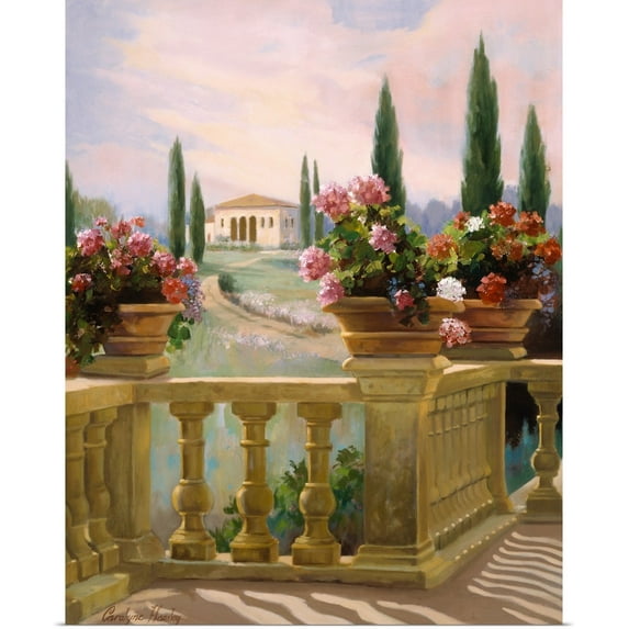 Great BIG Canvas | "Tuscany Morning" Art Print - 24x30