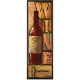 thumbnail image 1 of GBC | "Type Set Wine Panel I" Art Print - 20x60, 1 of 4