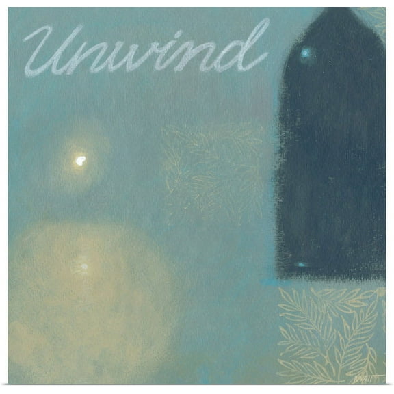 Great BIG Canvas | "Unwind" Art Print - 16x16