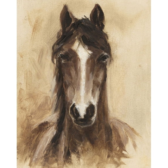 Great BIG Canvas | "Western Ranch Animals I" Black Framed Print - 16x20