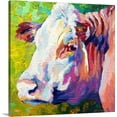 thumbnail image 1 of Great BIG Canvas | "White Face Cow" Canvas Wall Art - 30x30, 1 of 2