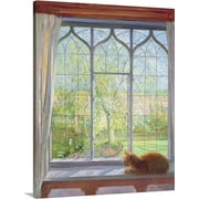 Great BIG Canvas | "Window in Spring, 1992" Canvas Wall Art - 24x30