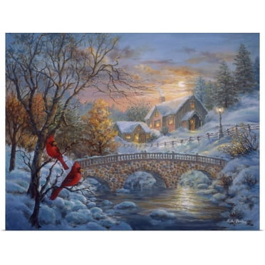 GBC | "Winter Sunset" Art Print - 20x16