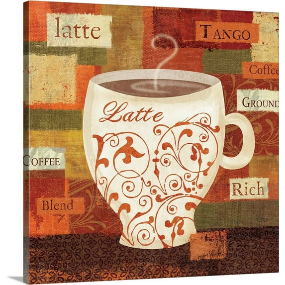 Great BIG Canvas | "World Flavor III" Canvas Wall Art - 24x24