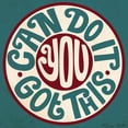 thumbnail image 1 of Great BIG Canvas | "You Can Do It" Black Framed Print - 16x16, 1 of 2