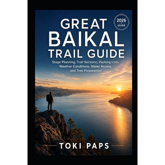 Great Baikal Trail Guide: Stage Planning, Trail Sections, Packing Lists, Weather Conditions, Water Access, and Trek Prep, (Paperback)