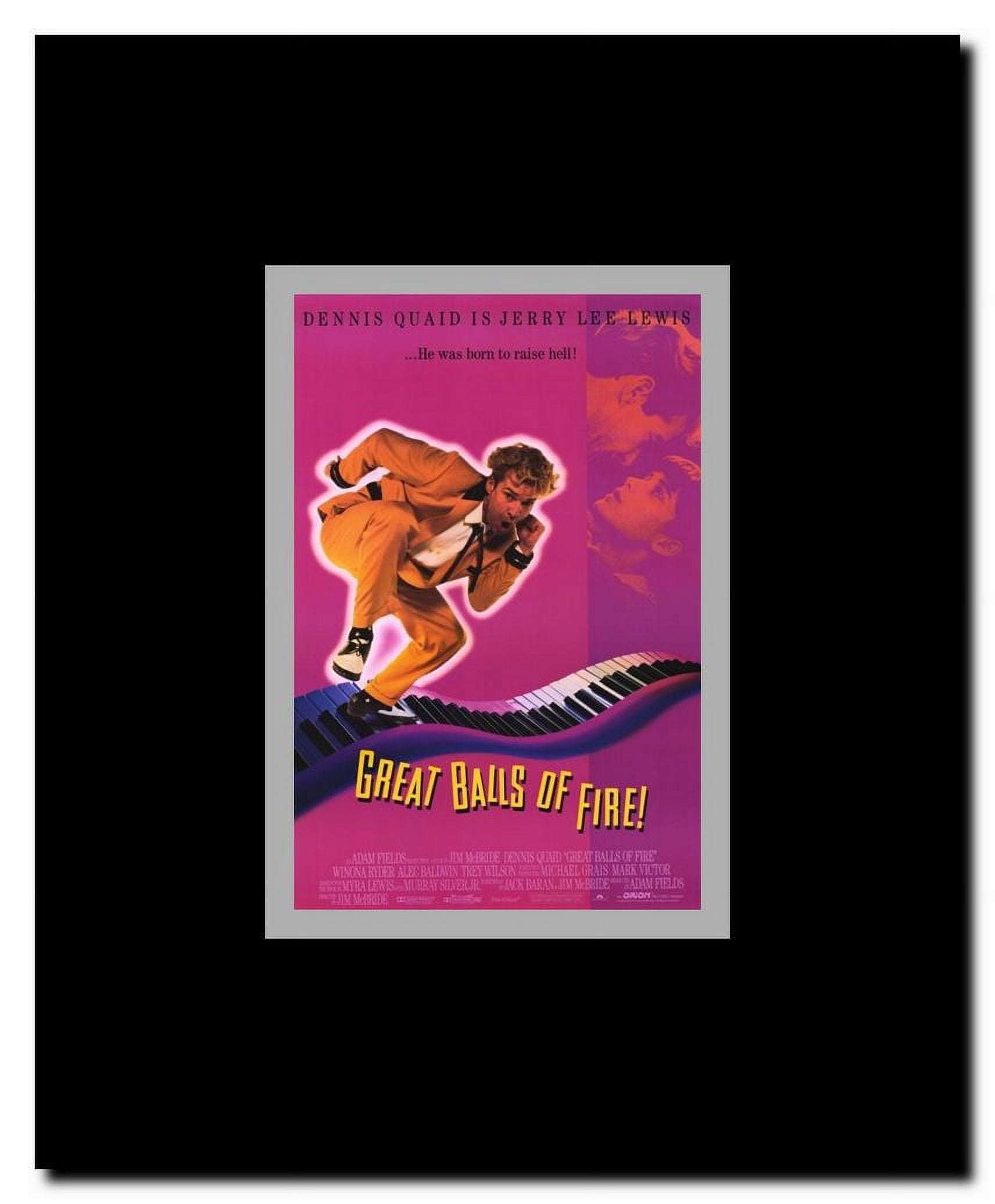Great Balls of Fire Framed Movie Poster