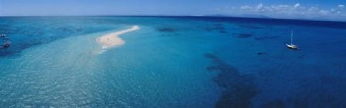 Great Barrier Reef Queensland Australia Canvas Art - Panoramic Images (18 x 6)