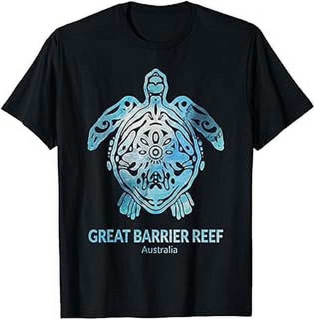 Great Barrier Reef Sea Turtle Ocean Souvenir T-Shirt - Walmart.com