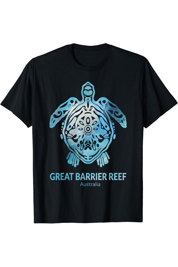 Great Barrier Reef Sea Turtle Ocean Souvenir T-Shirt