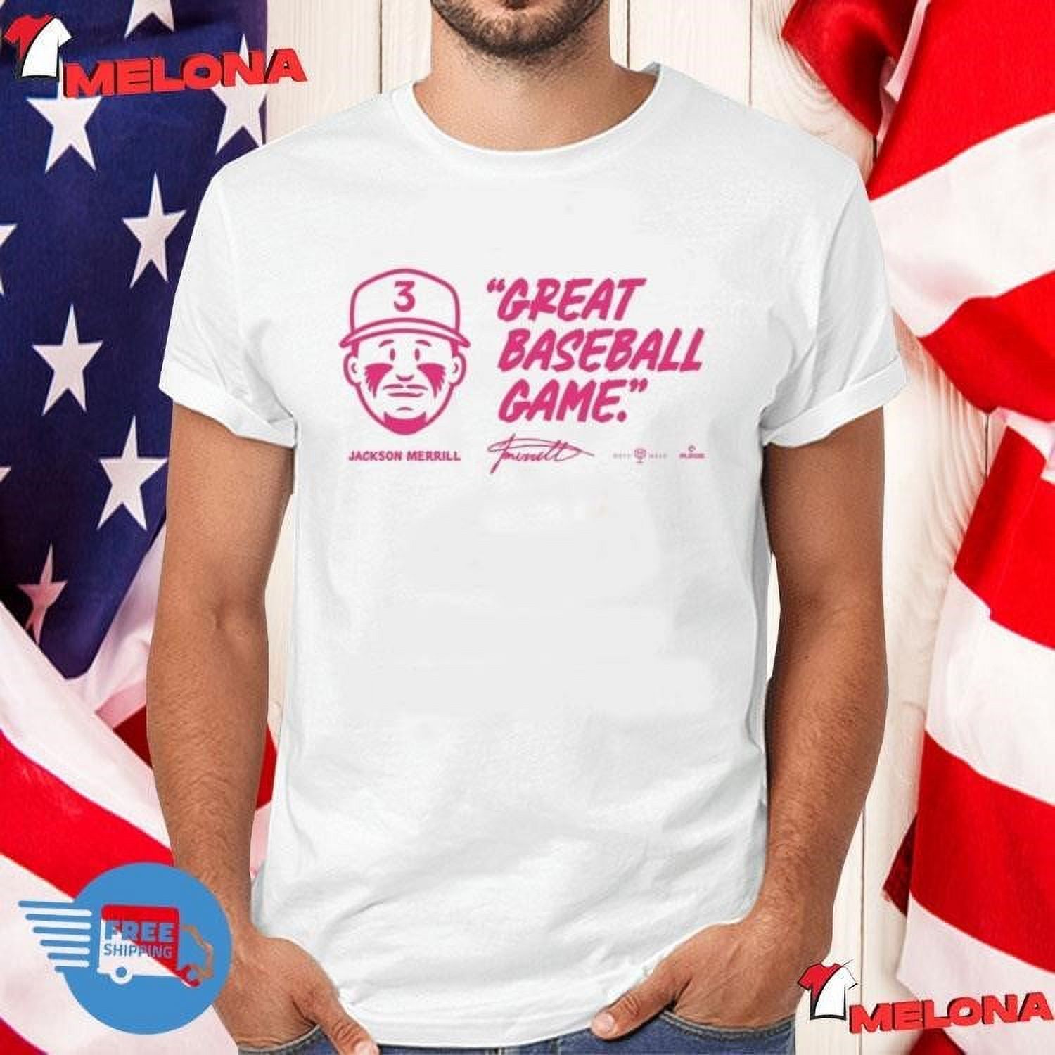 Great Baseball Game Jackson Merrill Tshirt