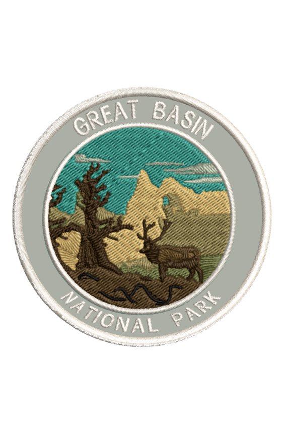 Great Basin National Park Embroidered Patch Iron/SewOn Applique Explore Souvenir