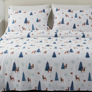 Cuddl Duds Microfiber Sheet Set FULL Holiday Dogs Brand New Christmas  Sheets 