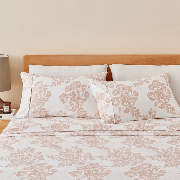 Ultra-Soft Printed Microfiber Sheet Set, Twin, 3 Pieces