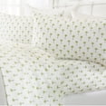 thumbnail image 1 of Great Bay Home Coastal Microfiber Wrinkle Resistant Sheet Set  (Full, Palm Tree), 1 of 6