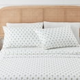 thumbnail image 1 of Great Bay Home Coastal Inspired Microfiber Sheet Set (Full, Palm Tree), 1 of 9