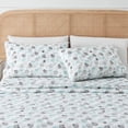 thumbnail image 1 of Great Bay Home Coastal Inspired Microfiber Sheet Set (Queen, Seashell), 1 of 9