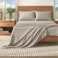 thumbnail image 1 of Great Bay Home Cotton Blend Flannel Sheet Set, CalKing, 4 Pieces, 1 of 6
