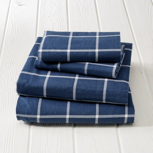Great Bay Home Turkish Cotton Flannel Sheet Set, UltraWarm & Extra