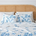 thumbnail image 1 of Great Bay Home Floral Reversible Reversible Quilt Set With Shams  (Twin, Raelynn), 1 of 4