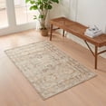 thumbnail image 1 of Great Bay Home Vintage Distressed Machine Washable 3' x 5' Area Rug for Living Room, 1 of 5