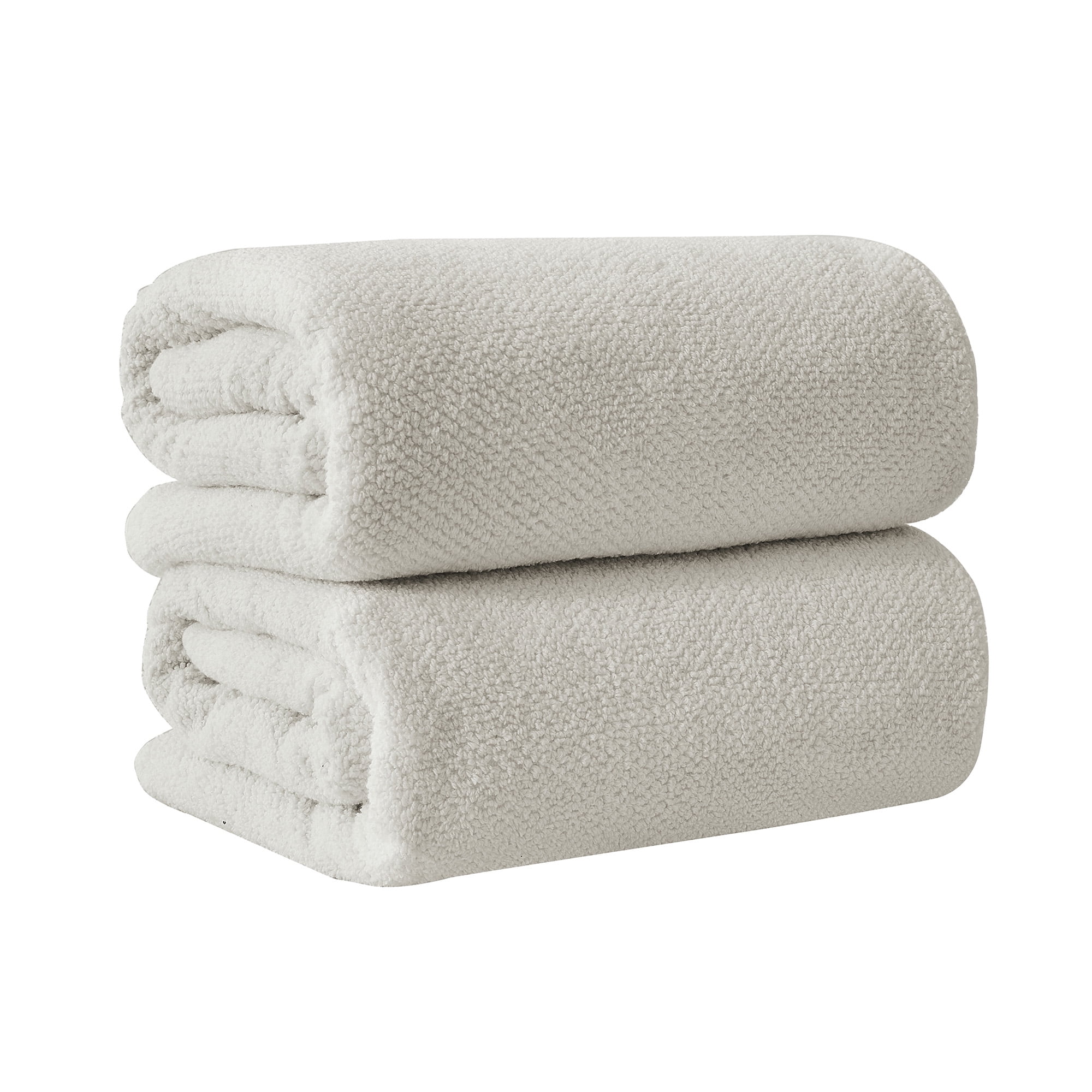 Great Bay Home Quick Dry Loop Textured 2-Pack Extra Large Bath Sheet ...