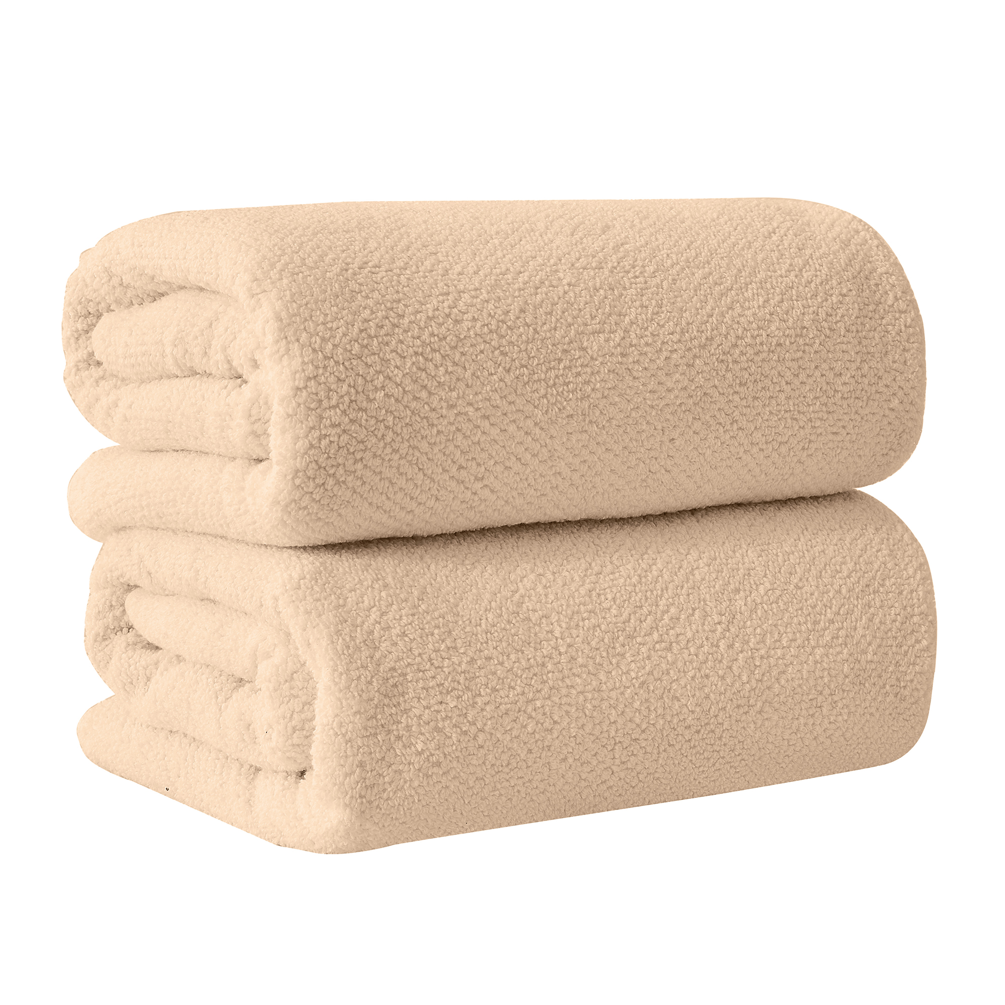 Great Bay Home Quick Dry Loop Textured 2-Pack Extra Large Bath Sheet ...