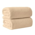 thumbnail image 1 of Great Bay Home Quick Dry Loop Textured 2-Pack Extra Large Bath Sheet Set, 35” x 68”, Taupe, 1 of 6