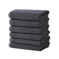 thumbnail image 1 of Great Bay Home Quick Dry Loop Textured 6-Pack Hand Towel Set, 26" x 16", Stone Blue, 1 of 6
