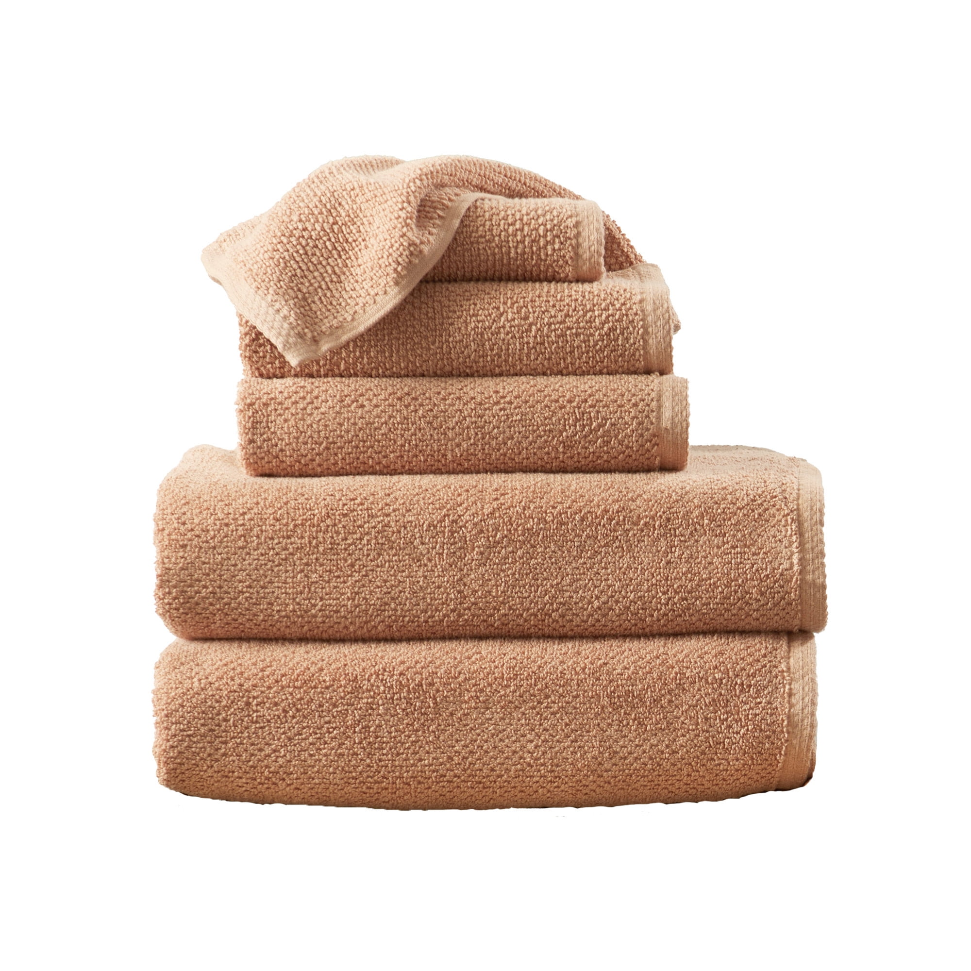 Clay Heavyweight Cotton Terry 6-Piece Towel Set