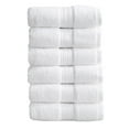 thumbnail image 1 of Great Bay Home Quick-Dry 100% Cotton 6 Pack Hand Towel Set, White, 1 of 6