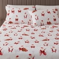 thumbnail image 1 of Holiday Inspired Microfiber Sheet Set, Full, 4 Pieces, 1 of 5